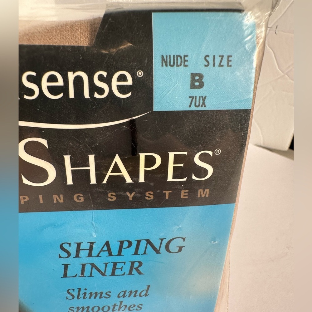 No Nonsense Great Shapes Shaping Liner Nude B 7UX Made In USA New In Package - Picture 5 of 5
